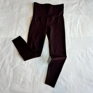 SPANX Booty Boost Maroon Leggings Women’s Small